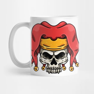 The Jester Skull Mug